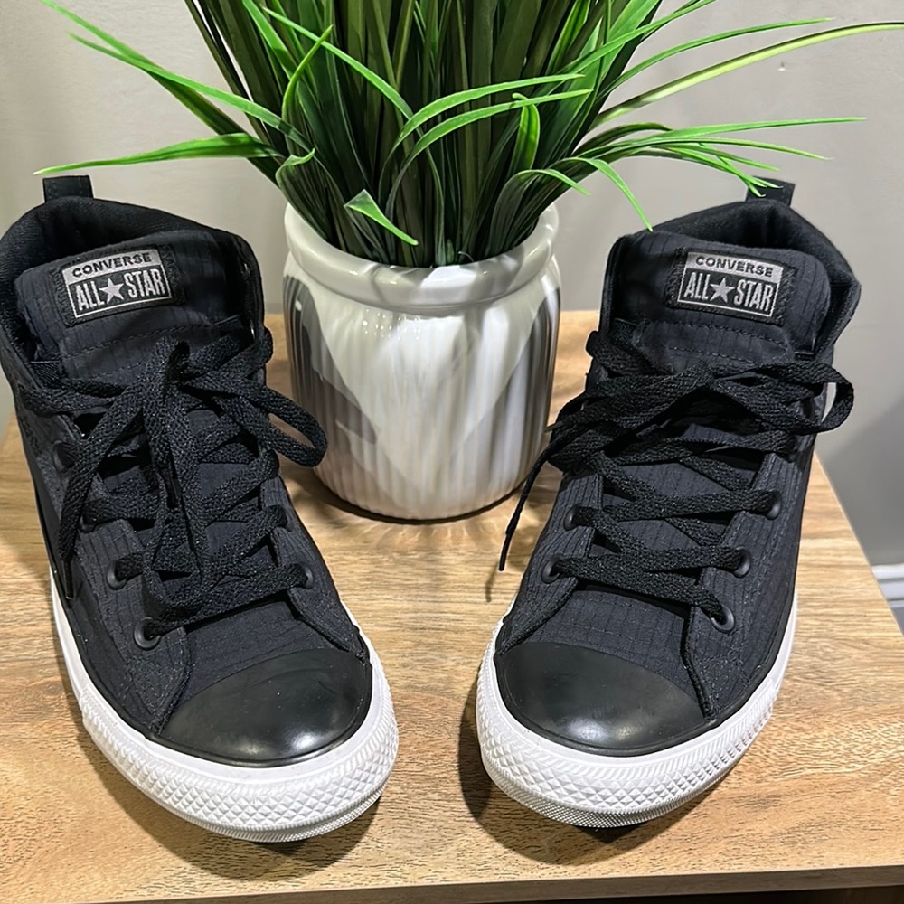 Converse Chuck Taylor Black and White Sneakers